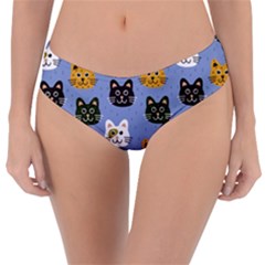 Cat Cat Background Animals Little Cat Pets Kittens Reversible Classic Bikini Bottoms