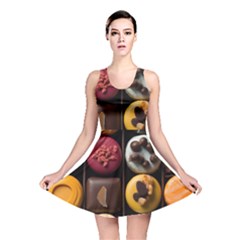 Chocolate Candy Candy Box Gift Cashier Decoration Chocolatier Art Handmade Food Cooking Reversible Skater Dress