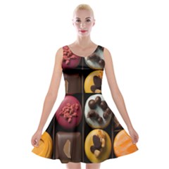 Chocolate Candy Candy Box Gift Cashier Decoration Chocolatier Art Handmade Food Cooking Velvet Skater Dress