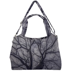 Landscape Forest Ceiba Tree, Guayaquil, Ecuador Double Compartment Shoulder Bag by dflcprintsclothing