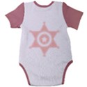 New Sheriff in Town Mauve Baby Short Sleeve Bodysuit View2