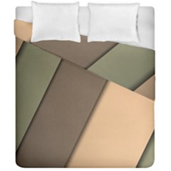 Abstract Texture, Retro Backgrounds Duvet Cover Double Side (california King Size) by nateshop