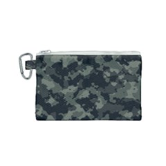 Camouflage, Pattern, Abstract, Background, Texture, Army Canvas Cosmetic Bag (small) by nateshop