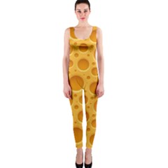 Cheese Texture Food Textures One Piece Catsuit by nateshop