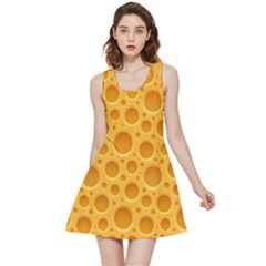 Cheese Texture Food Textures Inside Out Reversible Sleeveless Dress