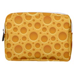 Cheese Texture Food Textures Make Up Pouch (medium) by nateshop