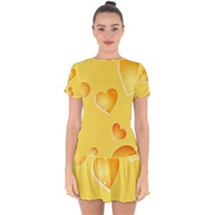 Cheese Texture, Macro, Food Textures, Slices Of Cheese Drop Hem Mini Chiffon Dress by nateshop