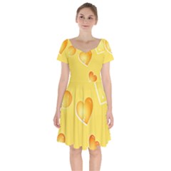 Cheese Texture, Macro, Food Textures, Slices Of Cheese Short Sleeve Bardot Dress