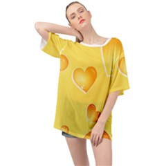 Cheese Texture, Macro, Food Textures, Slices Of Cheese Oversized Chiffon Top by nateshop