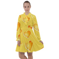 Cheese Texture, Macro, Food Textures, Slices Of Cheese All Frills Chiffon Dress by nateshop