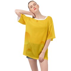 Cheese Texture, Yellow Backgronds, Food Textures, Slices Of Cheese Oversized Chiffon Top by nateshop