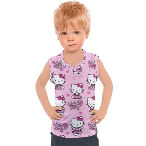 Cute Hello Kitty Collage, Cute Hello Kitty Kids  Sport Tank Top by nateshop