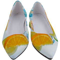 Fruits, Fruit, Lemon, Lime, Mandarin, Water, Orange Women s Block Heels  by nateshop