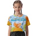 Fruits, Fruit, Lemon, Lime, Mandarin, Water, Orange Kids  Basic T-Shirt View1