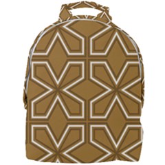 Gold Pattern Texture, Seamless Texture Mini Full Print Backpack by nateshop