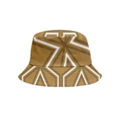 Gold Pattern Texture, Seamless Texture Bucket Hat (kids)