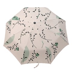 Plants Pattern Design Branches Branch Leaves Botanical Boho Bohemian Texture Drawing Circles Nature Folding Umbrellas