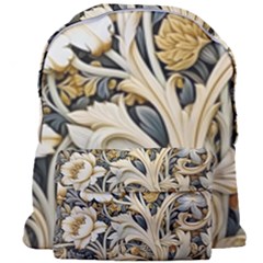 Flower Floral Pattern Floral Digital Spring Flora Botanical Blossom Bloom Vintage Giant Full Print Backpack