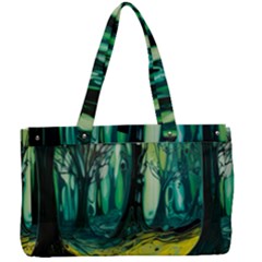 Trees Forest Mystical Forest Nature Junk Journal Landscape Nature Canvas Work Bag