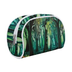 Trees Forest Mystical Forest Nature Junk Journal Landscape Nature Make Up Case (small)