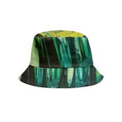 Trees Forest Mystical Forest Nature Junk Journal Landscape Nature Inside Out Bucket Hat (kids) by Maspions