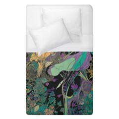 Flowers Trees Forest Mystical Forest Nature Duvet Cover (single Size)