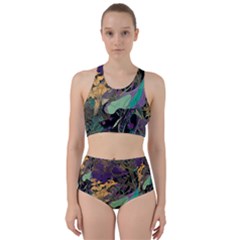 Flowers Trees Forest Mystical Forest Nature Racer Back Bikini Set