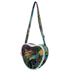 Flowers Trees Forest Mystical Forest Nature Heart Shoulder Bag