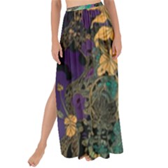 Flowers Trees Forest Mystical Forest Nature Maxi Chiffon Tie-up Sarong