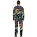 Flowers Trees Forest Mystical Forest Nature Men s Long Sleeve Velvet Pocket Pajamas Set View4