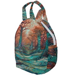 Trees Tree Forest Mystical Forest Nature Junk Journal Scrapbooking Landscape Nature Travel Backpack