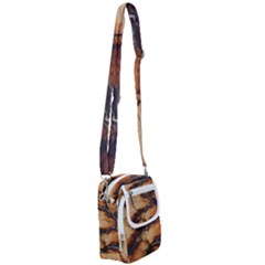 Texture Woodgrain Pattern Nature Wood Pattern Shoulder Strap Belt Bag