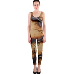 Texture Woodgrain Pattern Nature Wood Pattern One Piece Catsuit