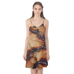 Texture Woodgrain Pattern Nature Wood Pattern Camis Nightgown 