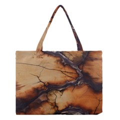 Texture Woodgrain Pattern Nature Wood Pattern Medium Tote Bag