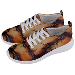 Texture Woodgrain Pattern Nature Wood Pattern Men s Lightweight Sports Shoes