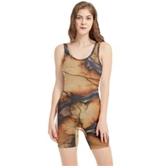 Texture Woodgrain Pattern Nature Wood Pattern Women s Wrestling Singlet