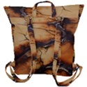 Texture Woodgrain Pattern Nature Wood Pattern Buckle Up Backpack View3