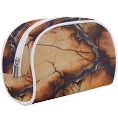 Texture Woodgrain Pattern Nature Wood Pattern Make Up Case (large)