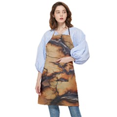 Texture Woodgrain Pattern Nature Wood Pattern Pocket Apron by Maspions