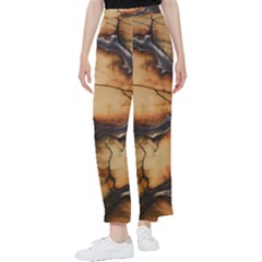 Texture Woodgrain Pattern Nature Wood Pattern Women s Pants 