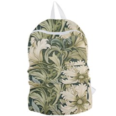 Flower Floral Pattern Floral Digital Paper Spring Flora Botanical Blossom Bloom Vintage Art Foldable Lightweight Backpack