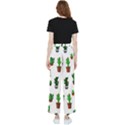 Cactus Plants Background Pattern Seamless Women s Pants  View2