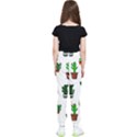 Cactus Plants Background Pattern Seamless Kids  Joggers View2