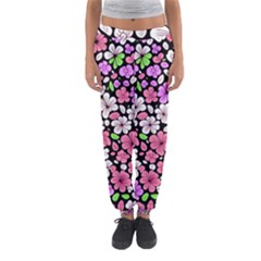 Flowers Floral Pattern Digital Texture Beautiful Women s Jogger Sweatpants