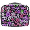 Flowers Floral Pattern Digital Texture Beautiful Full Print Lunch Bag View2