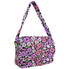 Flowers Floral Pattern Digital Texture Beautiful Courier Bag by Maspions