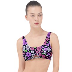 Flowers Floral Pattern Digital Texture Beautiful The Little Details Bikini Top