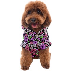 Flowers Floral Pattern Digital Texture Beautiful Dog Coat