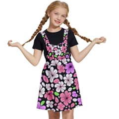 Flowers Floral Pattern Digital Texture Beautiful Kids  Apron Dress